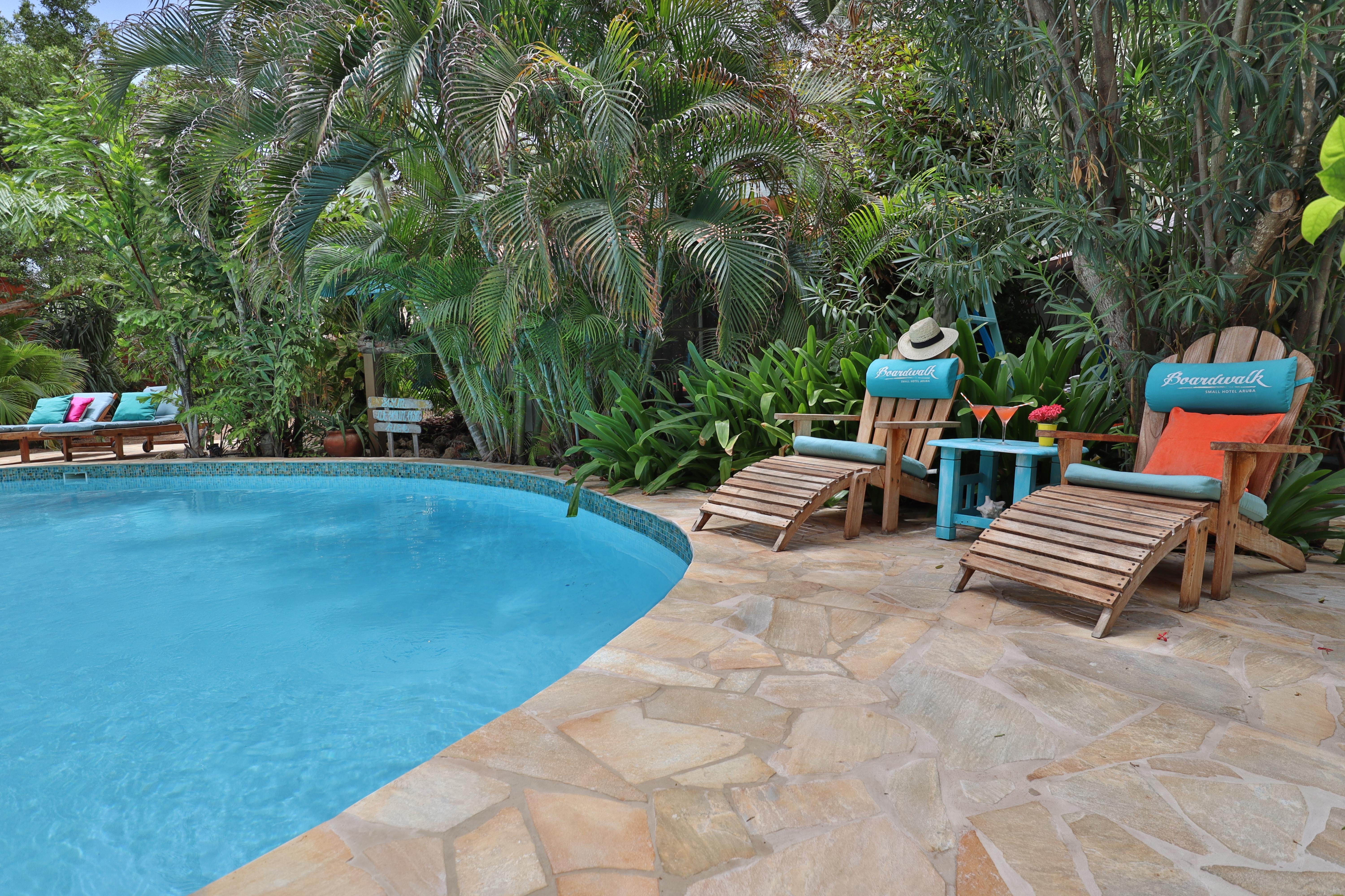 Boardwalk Boutique Hotel Aruba - Adults Only Palm Beach Eksteriør billede